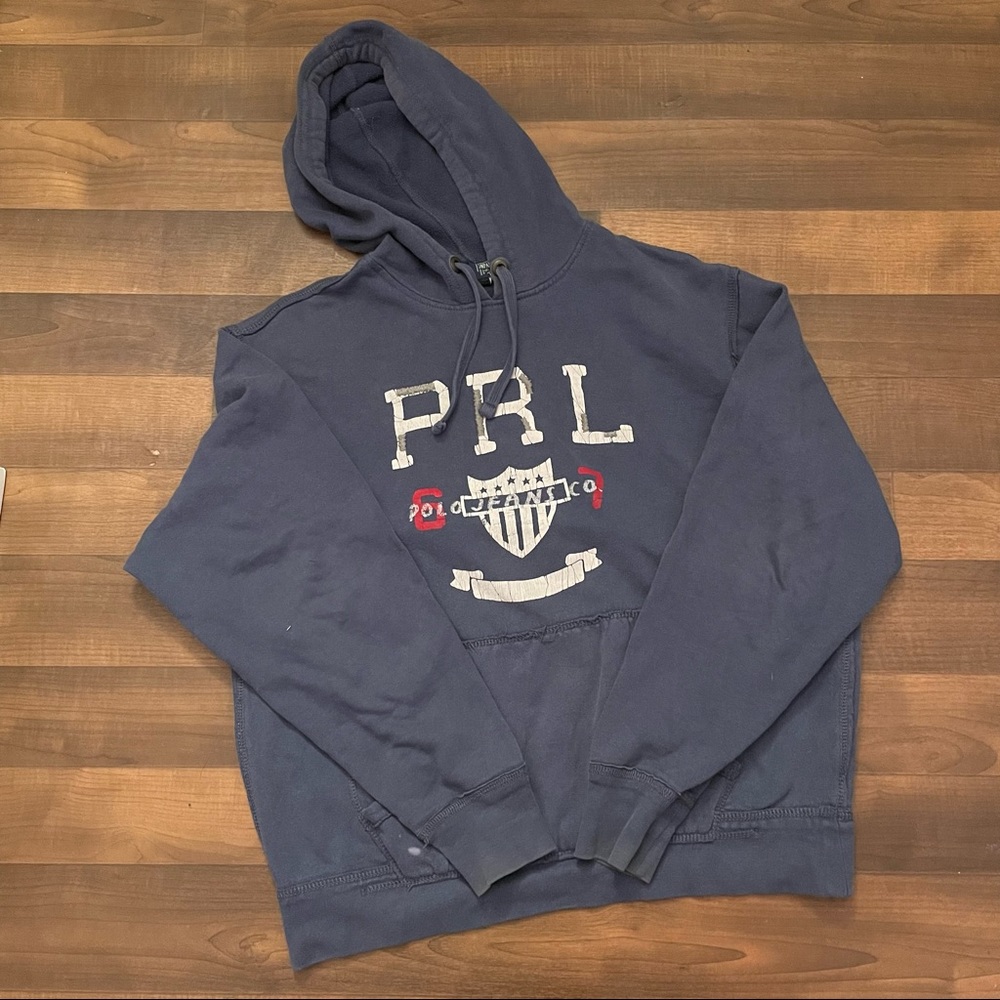 Ralph Lauren Polo Jeans Company Logo Hoodie